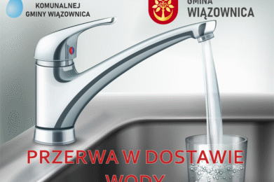 PRZERWA W DOSTAWIE WODY