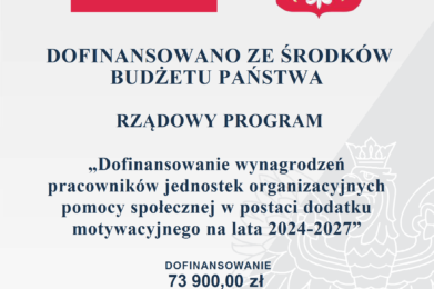 GMINA WIĄZOWNICA REALIZUJE RZĄDOWY PROGRAM WSPARCIA KADRY POMOCY SPOŁECZNEJ