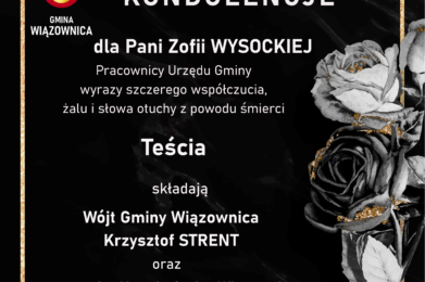 KONDOLENCJE