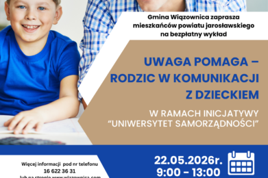 Szkolenia i warsztaty w ramach „Uniwersytetu Samorządności” 2026